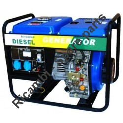 Ricambi CM Motori per Generatori Diesel LDG2200-3600-5000