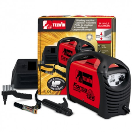 Saldatrice ad Inverter 80A Telwin Force 125