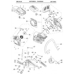 Ama Spare Parts for Chainsaw NBG 50