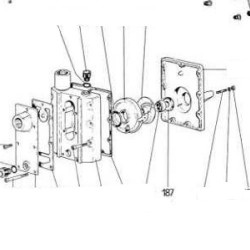 Controfaccia Tenuta Meccanica per Motopompa CM 46
