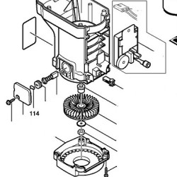Spinotto Teflon per Martello SDS-Max Makita HR4000C