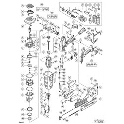 Hitachi Spare Parts for Gas Finish Nailer NT50GS