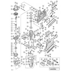 Ricambi Hitachi per Chiodatrice a Gas NR90GR2