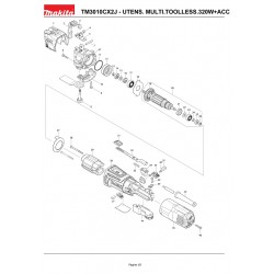 Ricambi Makita per Utensile Multifunzione TM3010CX2J