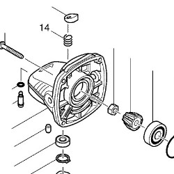 Molla Spinotto Blocca Disco per Smerigliatrici Makita 9554NB