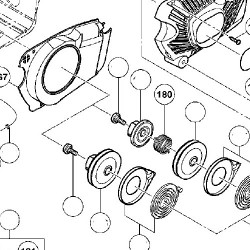 Molla Richiamo per Motosega Hitachi Tanaka CS 33EB