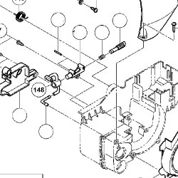 Oil Pipe for Chainsaw Hitachi Tanaka CS33EB - Diagram