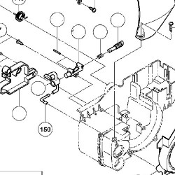 Giunzione Tubo Olio per Motosega Hitachi Tanaka CS33EB