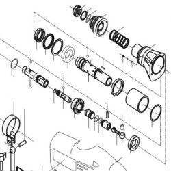 Albero Portabussola per Martello Demolitore Stayer MH6K