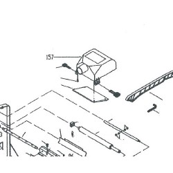 Conveyor for Thickness Planer Femi PF150-240 - Drawing