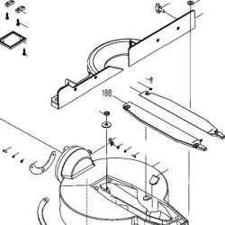 Table Kerf for Wood Bench Saw Makita LH1200F - Diagram - 1