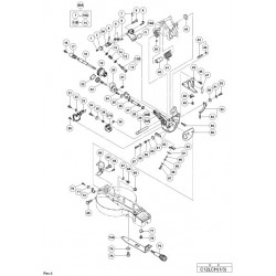 Hitachi Spare Parts for Sliding Compound Miter Saw C12LCH