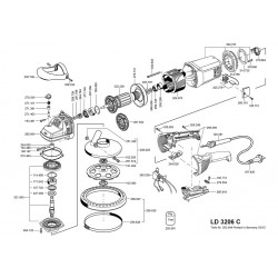 Flex Spare Parts for Sander for Walls LD 3206 C