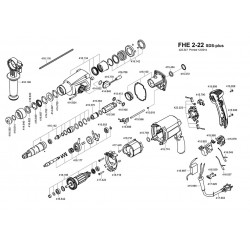 Flex Spare Parts for Rotary Hammer FHE 2-22