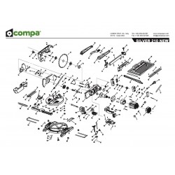 Spare Parts for Mitre Saw Compa Silver 210 NEW
