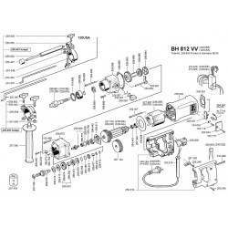 Ricambi Flex per Carotatore BH 812 VV - 01.08.2010
