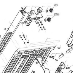 Holder Guide Hand Wheel for Miter Saws FEMI 10503D