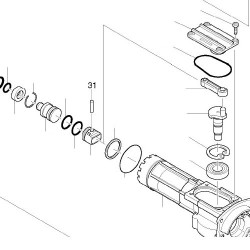 Piston Pin for Stonecutter Makita HK0500