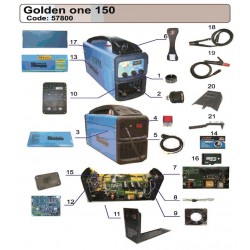 Awelco Spare Parts for Welding GOLDEN ONE 150 - 57800
