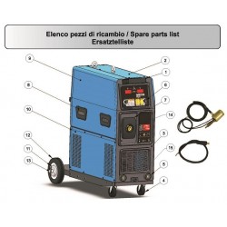 Awelco Spare Parts for Welding PULSEMIG 250