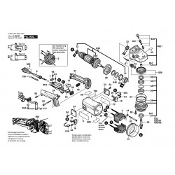 Ricambi Bosch per Smerigliatrice Angolare GWS 20-230
