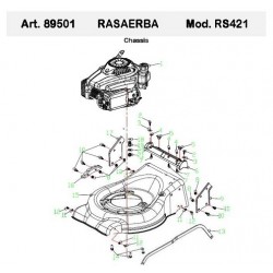 Ama Spare Parts for Lawnmower RS421