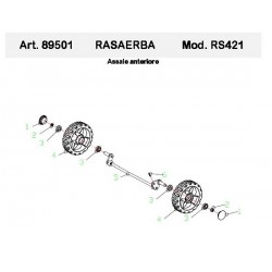 Ama Spare Parts for Lawnmower RS421