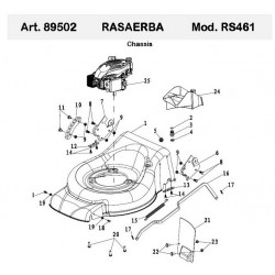 Ama Spare Parts for Lawnmower RS461