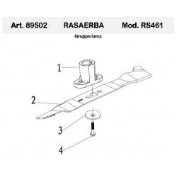 Ama Spare Parts for Lawnmower RS461