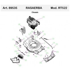 Ama Spare Parts for Lawnmower RT522