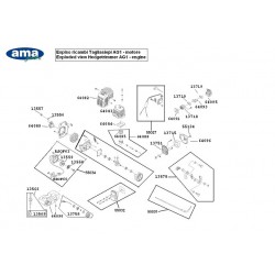 Ricambi Ama per Tagliasiepi AG1HT60 – AG1HT75