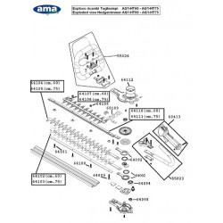 Ricambi Ama per Tagliasiepi AG1HT60 – AG1HT75