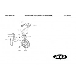 Ricambi Kawasaky per Decespugliatore NKBC 35