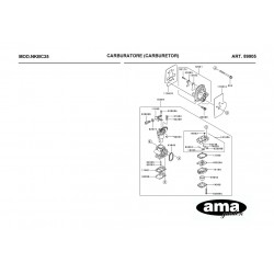 Kawasaky Spare Parts for Bruschcutter NKBC 35