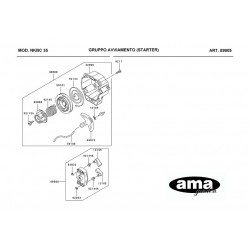Ricambi Kawasaky per Decespugliatore NKBC 35