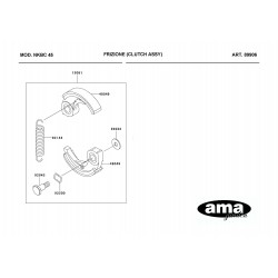 Kawasaky Spare Parts for Bruschcutter NKBC 45