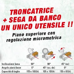 Troncatrice da 12" con Piano Superiore HITACHI C12YA