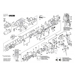 Bosch Spare Parts for Rotary Hammer GBH 2-24 DFR
