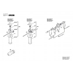 Bosch Spare Parts for Rotary Hammer GBH 2-24 DFR