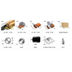 Troncatrice Compa Silver 305 SUPER