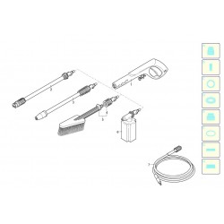 Black&Decker Spare Parts for Pressure Washer PW 1500 SX