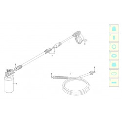 Black&Decker Spare Parts for Pressure Washer PW 1500 W