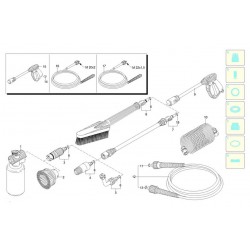 Black&Decker Spare Parts for Pressure Washer PW 1500 WP