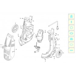Black&Decker Spare Parts for Pressure Washer PW 1500 WP