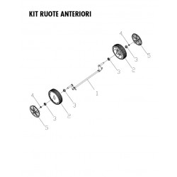 Papillon Spare Parts for Lawnmower GREEN 53 SP/N - GREEN 50AL-SP - GREEN 51SP