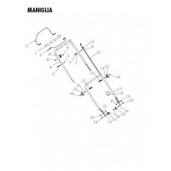 Ricambi Papillon per Rasaerba GREEN 53 SP/N - GREEN 50AL-SP - GREEN 51SP