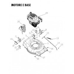 Papillon Spare Parts for Lawnmower GREEN 53 SP/N - GREEN 50AL-SP - GREEN 51SP