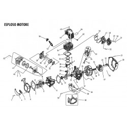 Papillon Spare Parts for Brushcutter Green Line DG 43
