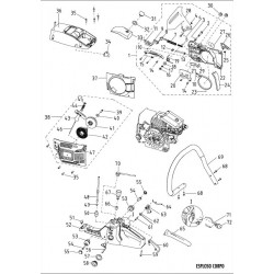 Papillon Spare Parts for Chainsaw Ranger 46