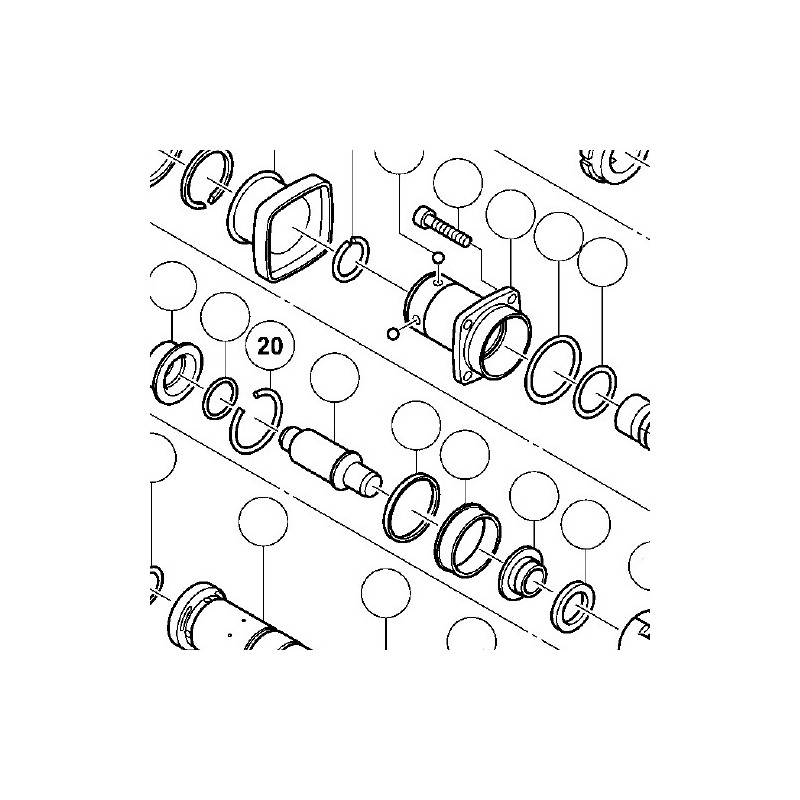 Hitachi Spare Parts For Rotary Hammer DH45ME